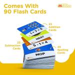 WhizBuilders Matching Letter Game & Numbers Board Game with 90 Flash Cards : Sight Words & Math Formula Memory STEM Toys for Toddlers , ABC Learning & Spelling Game for kids Age 3-8 Year Old