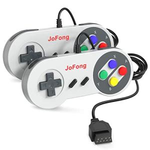 JoFong Retro Classic Controller, Suitable for AV 620, HD 621 HD 821 Classic Game Consoles Plug-and-Play Wired Video Gamepad-9 Pin Plug 2 Packs