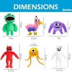 Game Character Plush, 10 inches Plushies Toys, Soft Stuffed Figure Doll for Fans Gift, Soft Stuffed Animal Plushies Toy for Kids Gift (6Pcs)
