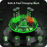 Rechargeable Battery Pack for Xbox Controller, （4x4800mWh)4x2000mAh Rechargeable Batteries for Xbox Controller Charger Station for Xbox One/Xbox Series X|S/Xbox One S|X/Xbox One Elite Controllers