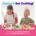 Blue Squid Craft Supplies for Kids - 3000+pcs in The Ultimate Arts and Crafts Box - This Deluxe Art Supply Kit & Craft Set is Perfect for Young Artists of Ages 4,5,6,7,8,9,10,11,12