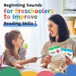 SmarLearnio Alphabet Flash Cards,ABC Letter Flash Cards for Toddlers Ages 2 3 4 5 Years Old,Educational Reading Phonics Flashcards Preschool Kindergarten Classroom Learning Activities,Speech Therapy