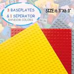Building Blocks 1000 Pieces Classic Building Bricks Compatible with Lego 11 Random Colors with 3 Baseplates Preschool Learning Educational Toy Gift for Boys Girls Kids 6 7 8 9 10 11 12 Years Old