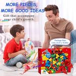 Building Blocks 1000 Pieces Classic Building Bricks Compatible with Lego 11 Random Colors with 3 Baseplates Preschool Learning Educational Toy Gift for Boys Girls Kids 6 7 8 9 10 11 12 Years Old