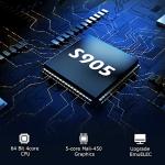 Kinhank 65,000+ Retro Games Console, Super Console X Cube Classic Game Consoles,50+ Emulators for 4K TV HD/AV Output,4 USB Port, Dual Wireless Controllers,Support WiFi/LAN,Gift for Friends(Cube 256G)