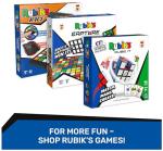 Rubik’s Edge, 3x3x1 Rubik’s Cube for Beginners Single Layer Puzzle Retro Educational Brain Teaser Travel Fidget Toy for Adults & Kids Ages 8+