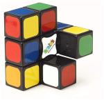 Rubik’s Edge, 3x3x1 Rubik’s Cube for Beginners Single Layer Puzzle Retro Educational Brain Teaser Travel Fidget Toy for Adults & Kids Ages 8+