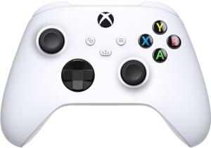 Xbox Core Wireless Gaming Controller – Robot White– Xbox Series X|S, Xbox One, Windows PC, Android, and iOS