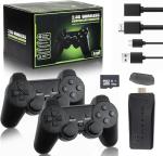 M8 Retro Game Stick - Revisit Classic Games with Built-in 9 Emulators, 20,000+ Games, 4K HDMI Output, and 2.4GHz Wireless Controller for TV Plug and Play