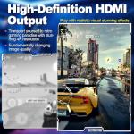 M8 Retro Game Stick - Revisit Classic Games with Built-in 9 Emulators, 20,000+ Games, 4K HDMI Output, and 2.4GHz Wireless Controller for TV Plug and Play