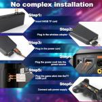 M8 Retro Game Stick - Revisit Classic Games with Built-in 9 Emulators, 20,000+ Games, 4K HDMI Output, and 2.4GHz Wireless Controller for TV Plug and Play