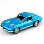 TOKAXI 1/36 Scale 1963 Chevy Corvette Diecast Cars Models,Pull Back Vehicles Toy Cars,Cars Gifts for Boys Girls