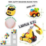 FLY2SKY Toys for 3 4 5 6 7 8 Year Old Boys 7 in 1 Take Apart Toys with Electric Drill Take Apart Truck Toys Construction Set DIY Engineering Building Toy Push & Go STEM Toy Gift for Boys Toys Age 6-8