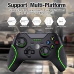 SANGDER Wireless Controller Compatible With Xbox One, Xbox Series X/S, Xbox One X/S、PC with 2.4GHZ Wireless Adapter Gamepad（with Audio Jack）