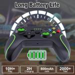 SANGDER Wireless Controller Compatible With Xbox One, Xbox Series X/S, Xbox One X/S、PC with 2.4GHZ Wireless Adapter Gamepad（with Audio Jack）