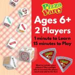 University Games, Pizza Party Dice Game, Dice Game for Kids and Families, Ages 6+ (5 count)