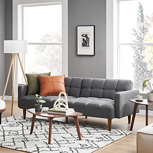 Mid Century Modern Small Sofa Bed, Loveseat