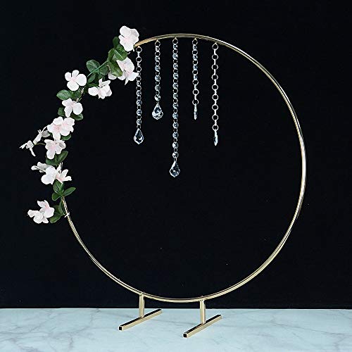 Wedding Centerpieces: Pack of 10 Gold Metal Hoops