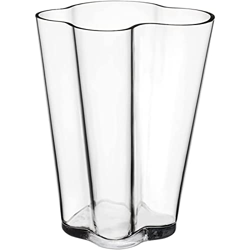 Iittala Alvar Aalto Collection Vase, Crystal Glass