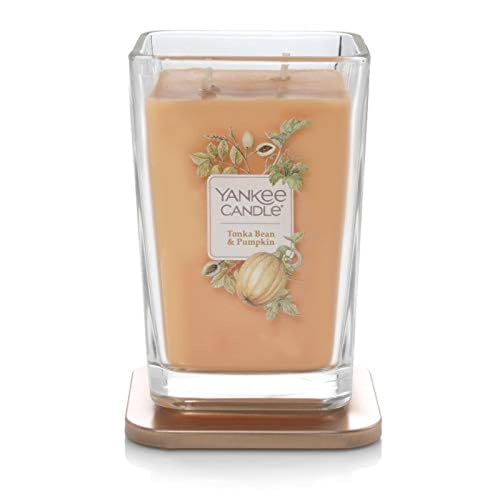 Yankee Candle, Large 2-Wick Square: Tonka Bean & Pumpkin