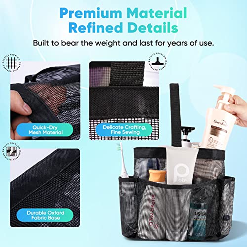 Portable Mesh Shower Caddy for Dorm Room Essentials