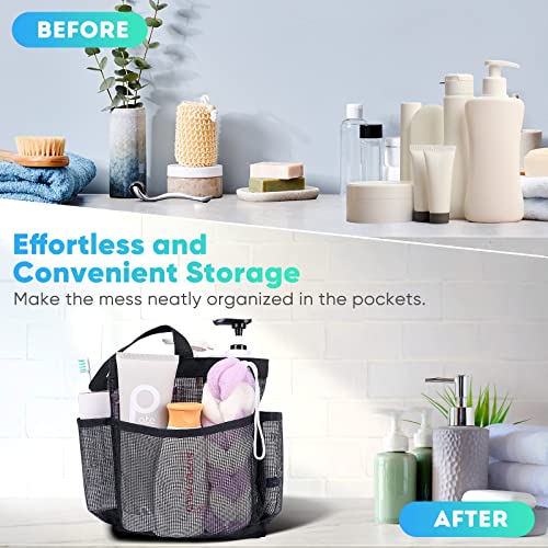 Portable Mesh Shower Caddy for Dorm Room Essentials