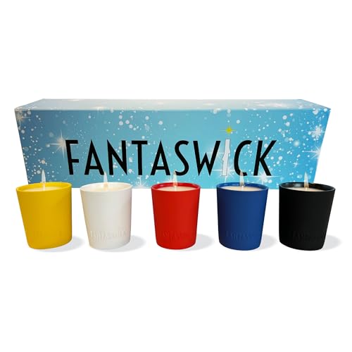 Fantaswick Scented Candle Set | 5 Coconut Soy