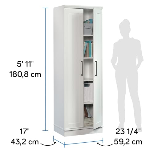 Sauder HomePlus Soft White Storage Cabinet/Pantry Ideas