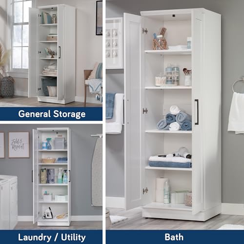 Sauder HomePlus Soft White Storage Cabinet/Pantry Ideas