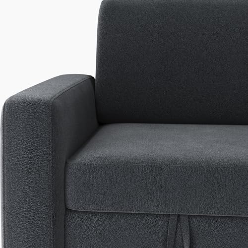 L-Shaped Sofa Bed with Chaise, USB and Storage
