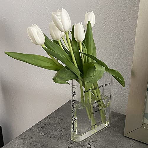 Cute Bookend Vase for Flowers - Unique Home Decor