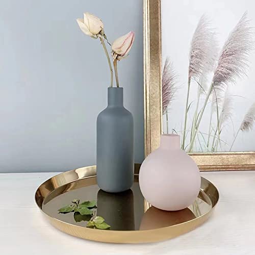 Set of 3 Neutral Modern Farmhouse Vases for Home