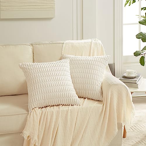 Neutral Cloth 4-Pack Pillow Covers for Home Decor