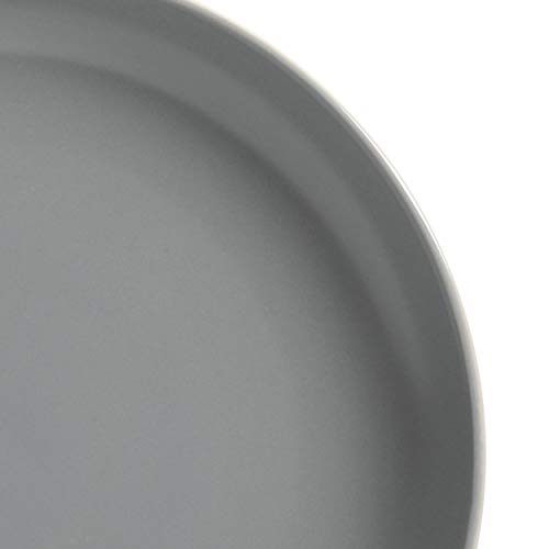 Gibson Home Rockaway 12-Piece Dinnerware Set in Grey