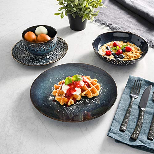 Gibson Elite Matisse Cobalt Blue Dinnerware Set (16pcs)