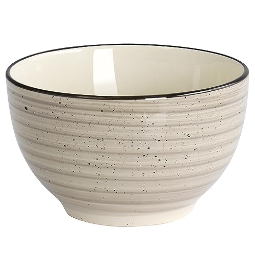 Elama Gia Stoneware Dinnerware Set - Cream Color