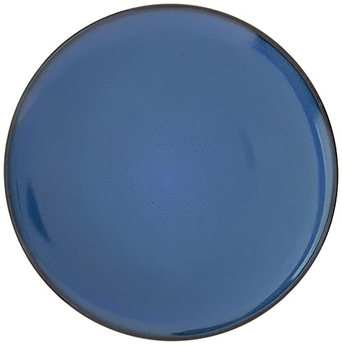 Blue Stoneware Dinnerware Set for 4, 16pc, Gibson