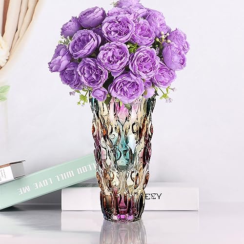 CEMABT Glass Vases for Flowers｜Morden Crystal Décor