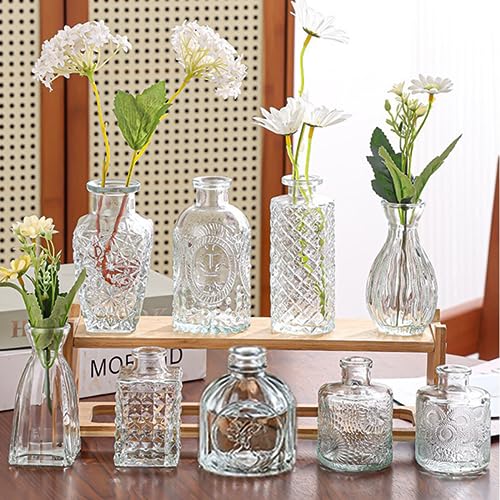 32 Vintage Glass Bottles for Rustic Home Decor