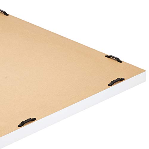 White Rectangular Wall Mount Mirror - 16" x 20