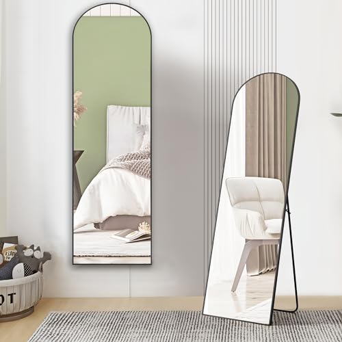 Elegant Arched Full Length Mirror for Bedroom Decor