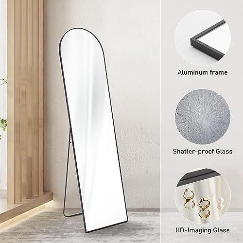 Elegant Arched Full Length Mirror for Bedroom Decor