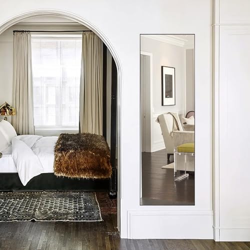 Large Full Length Mirror with Stand and Wall Mount
