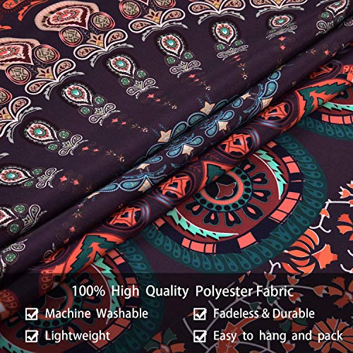 Bohemian Mandala Tapestry Hippie Wall Hanging for Bedroom