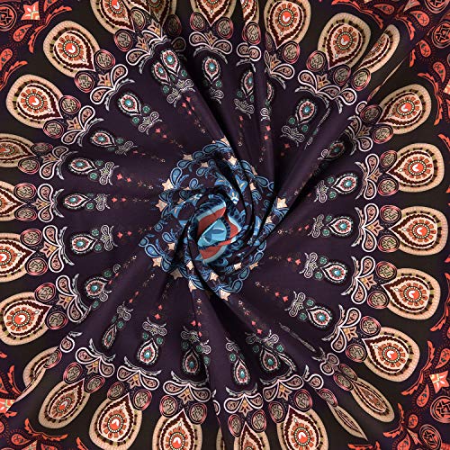 Bohemian Mandala Tapestry Hippie Wall Hanging for Bedroom