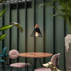 Adjustable Modern Black Pendant Light for Multiple Rooms