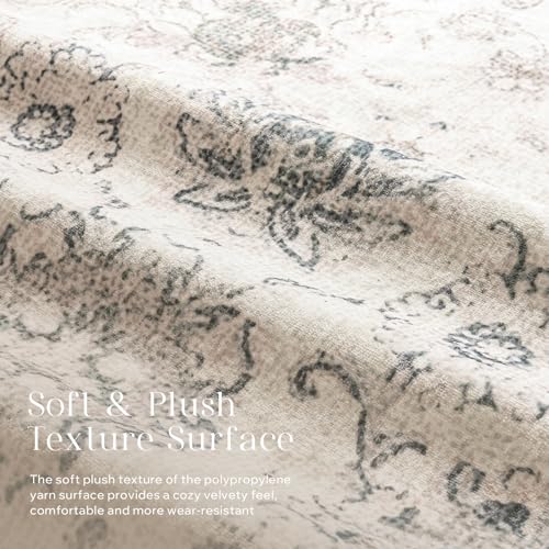 Boho Washable Non-Slip Runner Rug for Home Decor