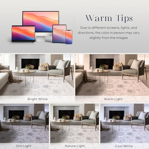 Boho Washable Non-Slip Runner Rug for Home Decor