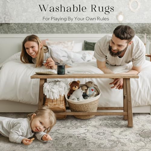 Boho Washable Non-Slip Runner Rug for Home Decor