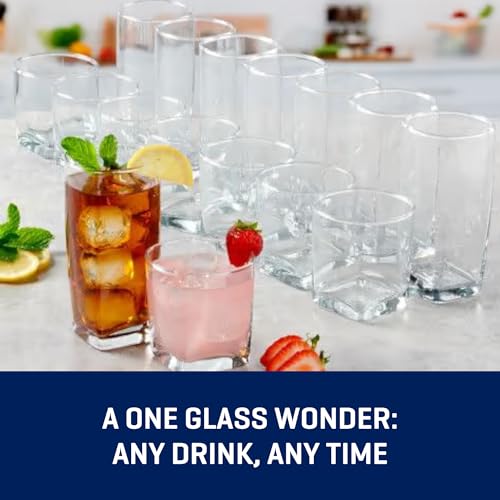 Rio Drinking Glasses Set: 16 Piece Collection